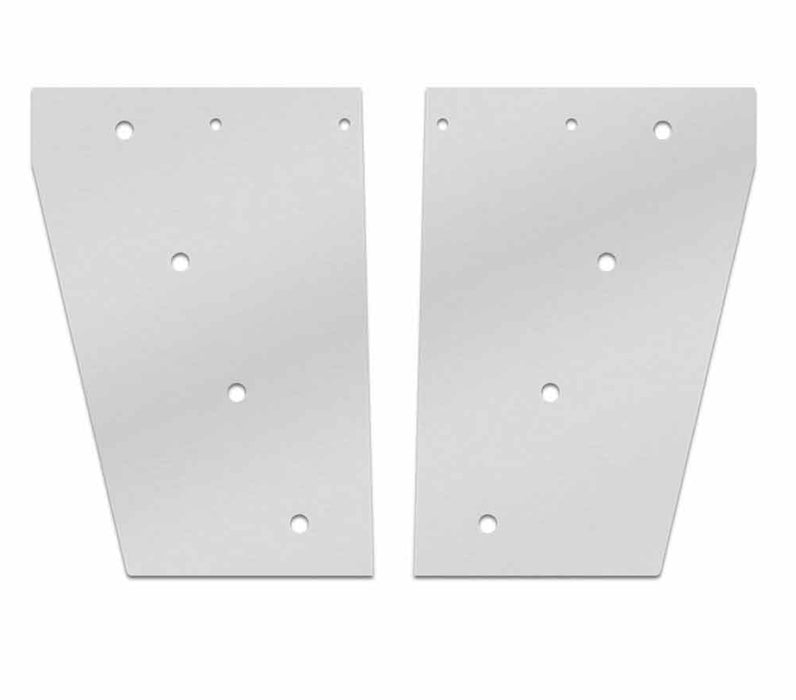 Peterbilt 379 Stainless Cowl Panels W/ 2” Light Holes