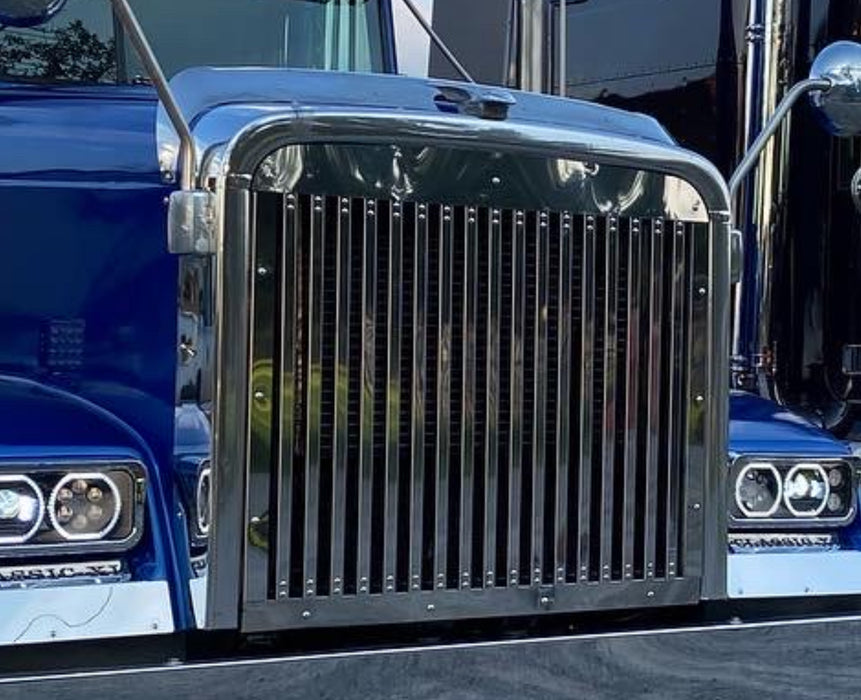 Freightliner Classic Vertical Bar Grille By Roadworks