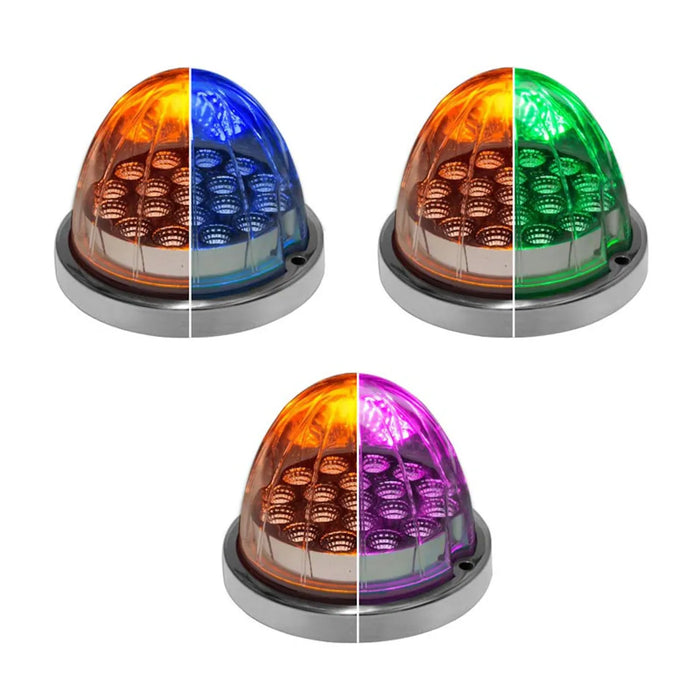 Dual Revolution Watermelon LED 19 Diode Light